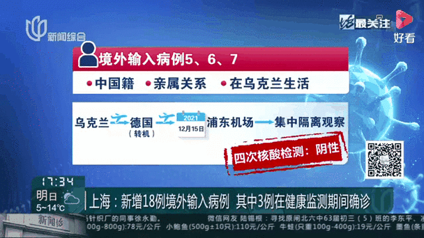 多地新增18例均为境外输入/31省新增18境外输入