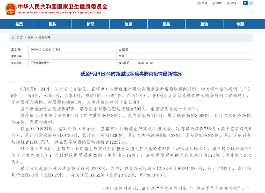 31省份新增境外输入17例_31省份新增12例境外输入病例