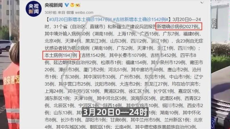 31个省份新增12例阳性感染者及21例无症状:31省份新增1例本土无症状