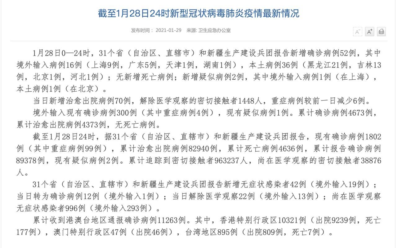 31个省份昨日新增23例重症_31省区市昨日新增52例确诊