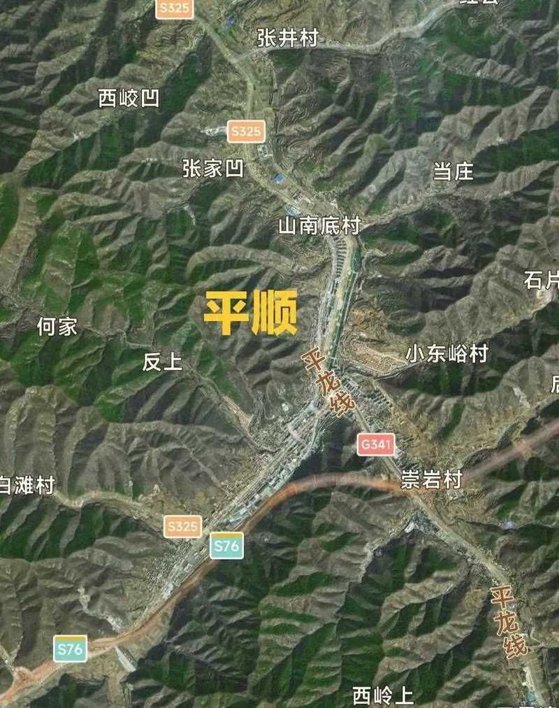 山西长治平顺县疫情分布图最新/长治市平顺地图全图高清版