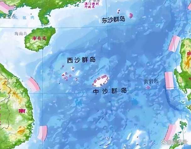 中沙群岛的岛礁及其海域疫情分布图最新/中沙群岛属于哪里