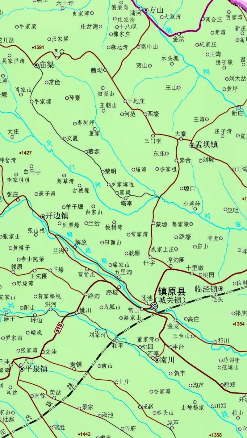 甘肃省庆阳市合水县各地区疫情等级/庆阳市合水县地图高清版