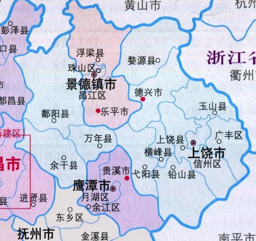  江西上饶婺源县地区有没有发现疫情:江西上饶婺源地图全图