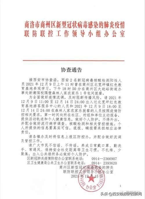  商州区最新疫情:商州区最新疫情通报