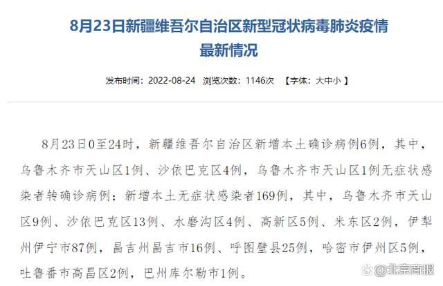 最新疫情情况通报新疆维吾尔自治区阿勒泰地区(新疆 阿勒泰地区)
