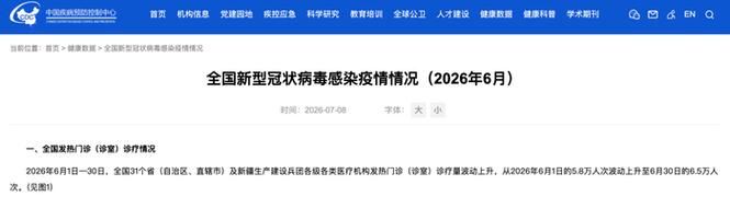 关于直辖县级行政区划新增6例重症及26例无症状的信息