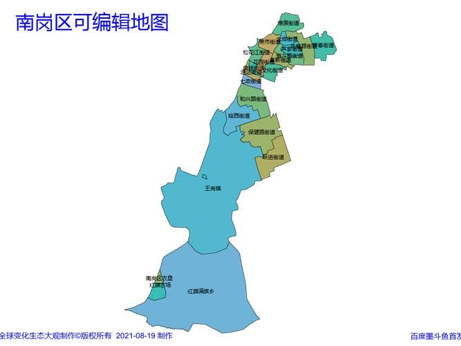 南岗区疫情风险地区划分:南岗区街道详细地图