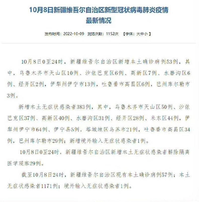 疫情新疆维吾尔自治区巴音郭楞蒙古自治州焉耆回族自治县最新通知的简单介绍
